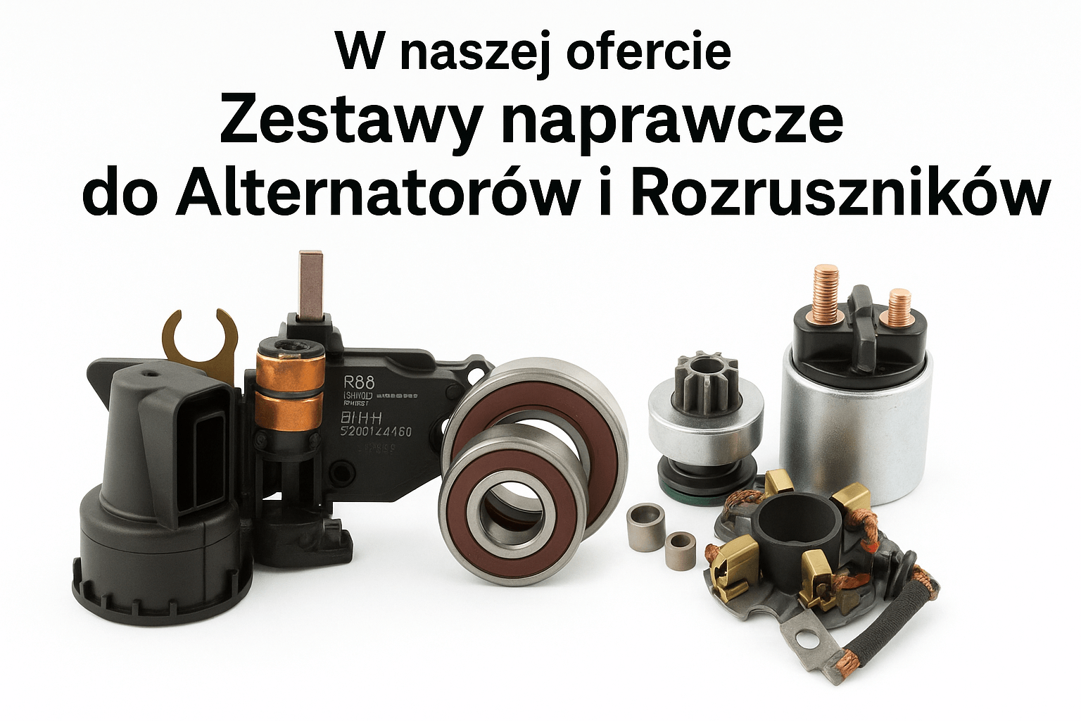 Rozruszniki do kosiarek i traktorków - części do maszyn ogrodniczych