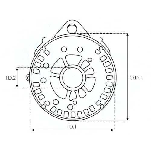 ARC3161S AS-PL - 3.CZĘŚCI ALTERNATORA — zdjęcie 3 z 3