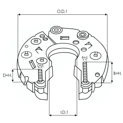 ARC6042S AS-PL - 3.CZĘŚCI ALTERNATORA — zdjęcie 3 z 5
