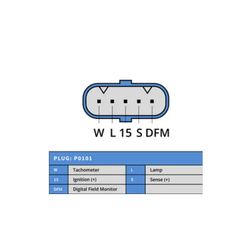 GA3147IR AUTO-CENTER - 1.ALTERNATOR — zdjęcie 2 z 4