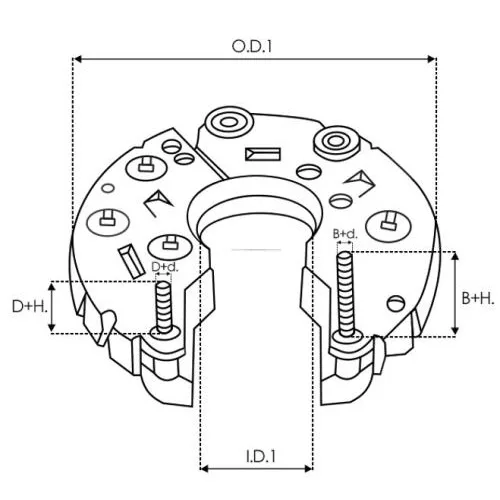 ARC0223S AS-PL - 3.CZĘŚCI ALTERNATORA — zdjęcie 5 z 5