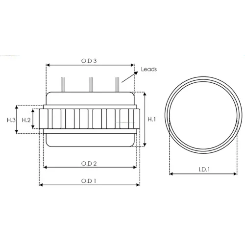 AS0006 AS-PL - 3.CZĘŚCI ALTERNATORA — zdjęcie 2 z 3