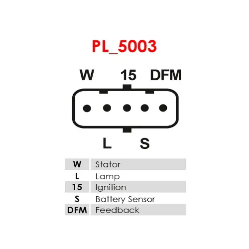 CA2169IR HC-PARTS - 1.ALTERNATOR — zdjęcie 2 z 3