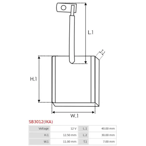 SB3012(IKA) IKA GmbH - 4.CZĘŚCI ROZRUSZNIKA — zdjęcie 3 z 3
