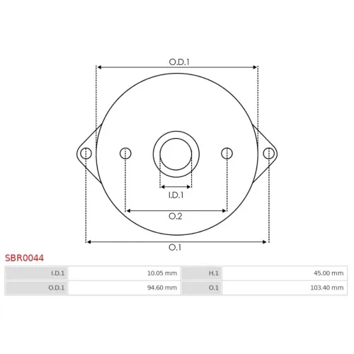 SBR0044 AS-PL - 4.CZĘŚCI ROZRUSZNIKA — zdjęcie 4 z 4