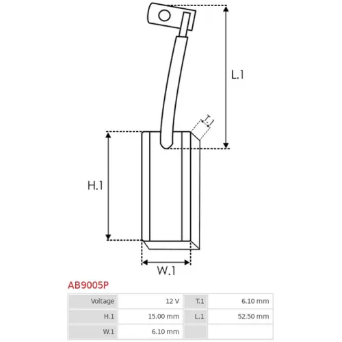 AB9005P AS-PL - 3.CZĘŚCI ALTERNATORA — zdjęcie 3 z 3