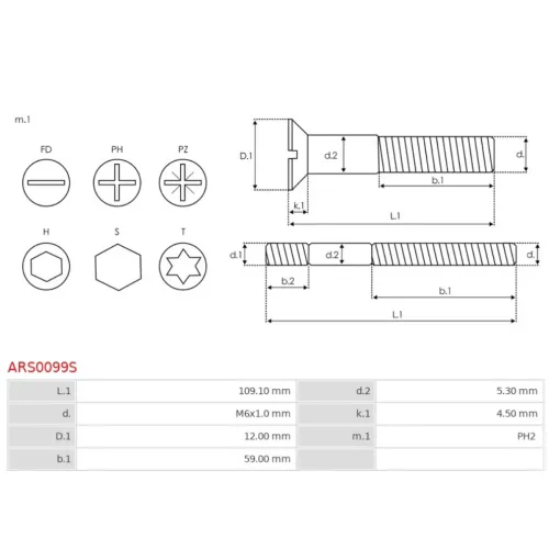 ARS0099S AS-PL - 3.CZĘŚCI ALTERNATORA — zdjęcie 2 z 3