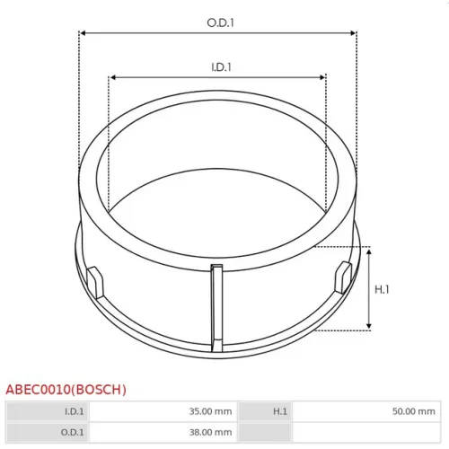 ABEC0010(BOSCH) Bosch - 5.ŁOŻYSKA I USZCZELN — zdjęcie 3 z 5