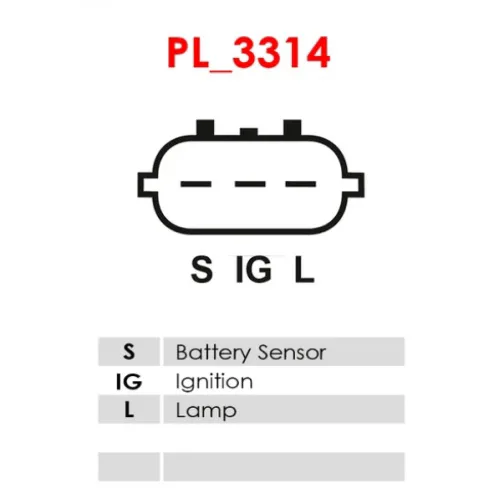 A6711S AS-PL - 1.ALTERNATOR — zdjęcie 3 z 9