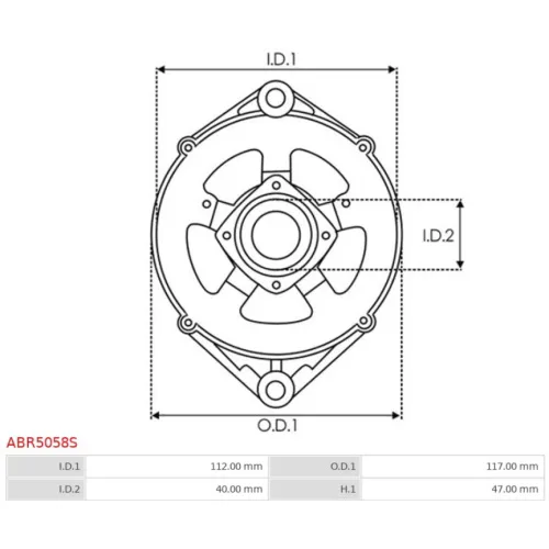 ABR5058S AS-PL - 3.CZĘŚCI ALTERNATORA — zdjęcie 2 z 4