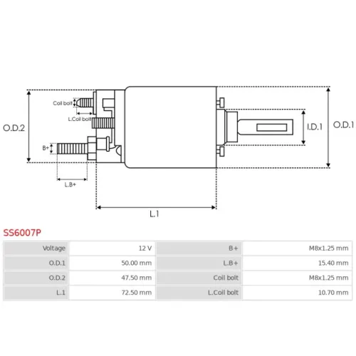 SS6007P AS-PL - 4.CZĘŚCI ROZRUSZNIKA — zdjęcie 2 z 6