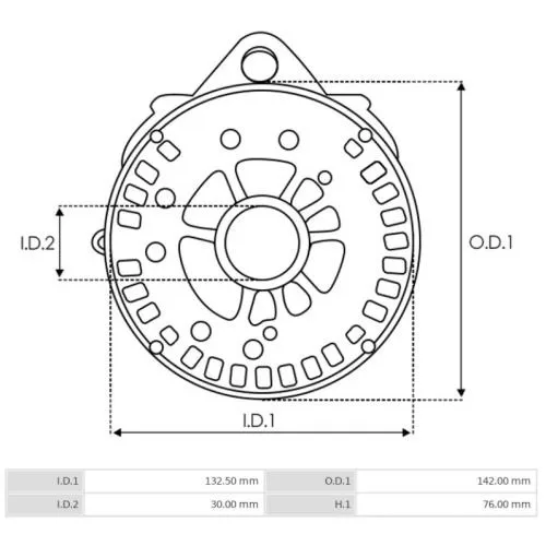 GC069024 AUTO-CENTER - 3.CZĘŚCI ALTERNATORA — zdjęcie 1 z 1
