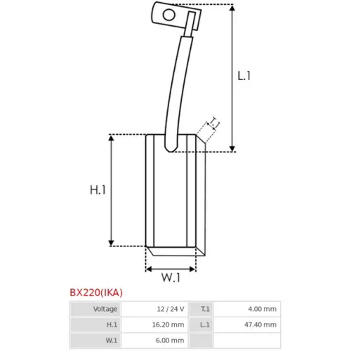 BX220(IKA) IKA GmbH - 3.CZĘŚCI ALTERNATORA — zdjęcie 3 z 3