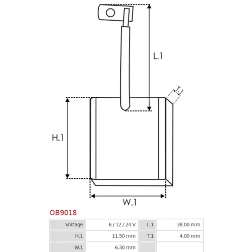 OB9018 AS-PL - 6.SZCZOTKI DMUCHAWY — zdjęcie 4 z 4
