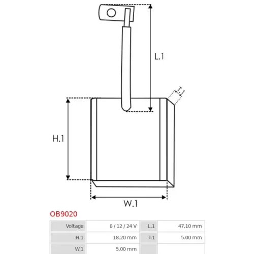 OB9020 AS-PL - 6.SZCZOTKI DMUCHAWY — zdjęcie 4 z 4