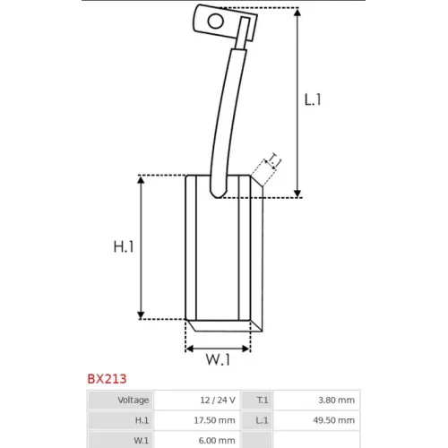 BX213 AS-PL - 3.CZĘŚCI ALTERNATORA — zdjęcie 3 z 3