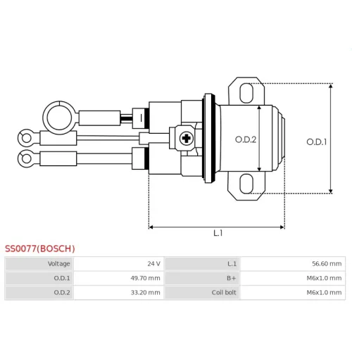 SS0077(BOSCH) Bosch - 4.CZĘŚCI ROZRUSZNIKA — zdjęcie 6 z 6