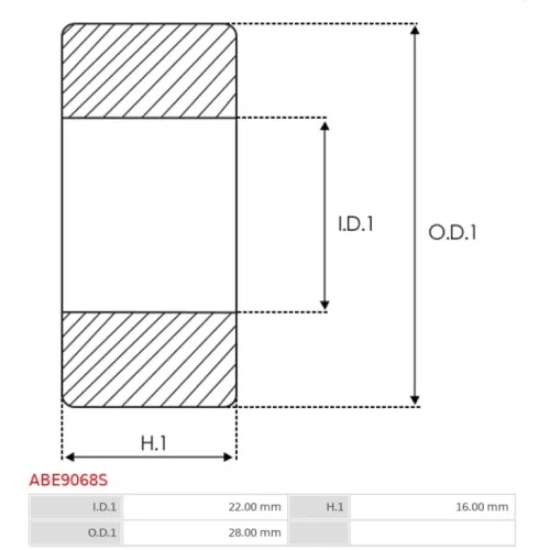 ABE9068S AS-PL - 5.ŁOŻYSKA I USZCZELN — zdjęcie 2 z 3