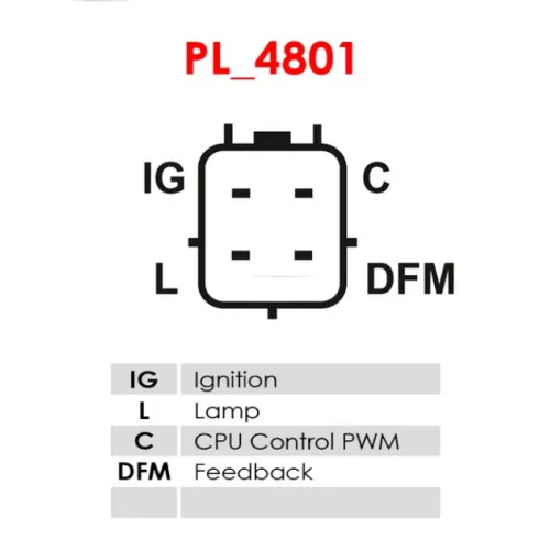 ARE5195S AS-PL - 3.CZĘŚCI ALTERNATORA — zdjęcie 2 z 8