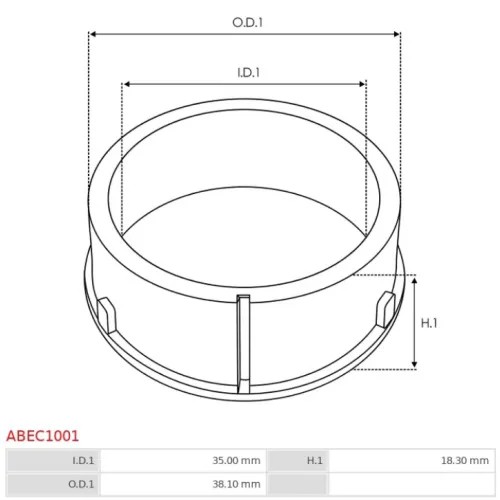 ABEC1001 AS-PL - 3.CZĘŚCI ALTERNATORA — zdjęcie 3 z 3
