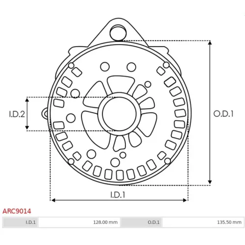 ARC9014 AS-PL - 3.CZĘŚCI ALTERNATORA — zdjęcie 3 z 3