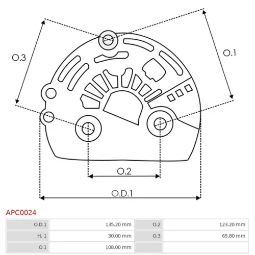 APC0024 AS-PL - 3.CZĘŚCI ALTERNATORA — zdjęcie 3 z 3