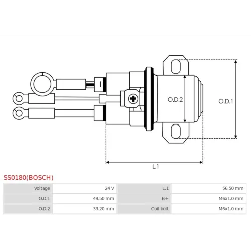 SS0180(BOSCH) Bosch - 4.CZĘŚCI ROZRUSZNIKA — zdjęcie 6 z 6