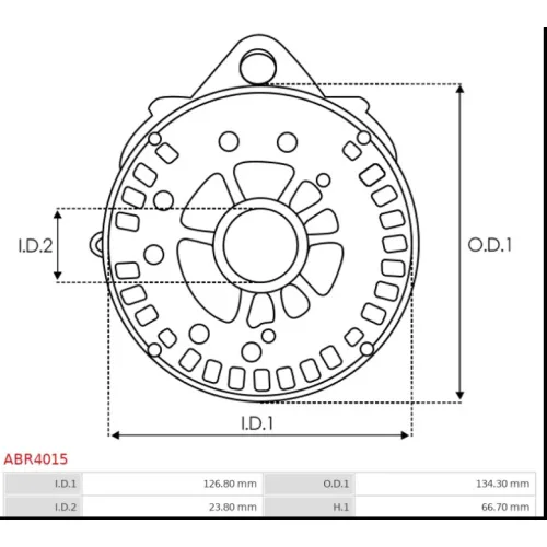 ABR4015 AS-PL - 3.CZĘŚCI ALTERNATORA — zdjęcie 2 z 4