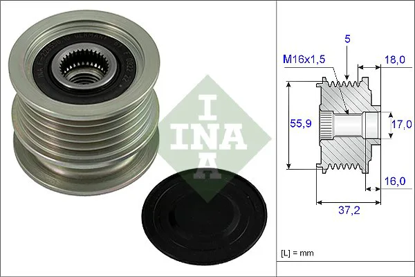 535000910 LUK - 3.CZĘŚCI ALTERNATORA — zdjęcie 1 z 1