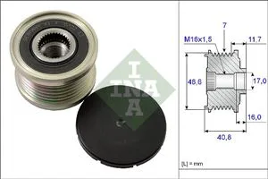 535008010 INA - 3.CZĘŚCI ALTERNATORA — zdjęcie 1 z 1
