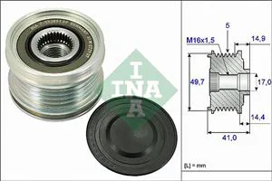 535010110 LUK - 3.CZĘŚCI ALTERNATORA — zdjęcie 1 z 1