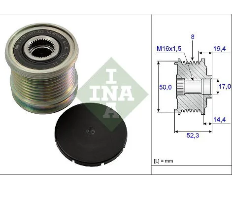 535011110 INA - 3.CZĘŚCI ALTERNATORA — zdjęcie 1 z 1