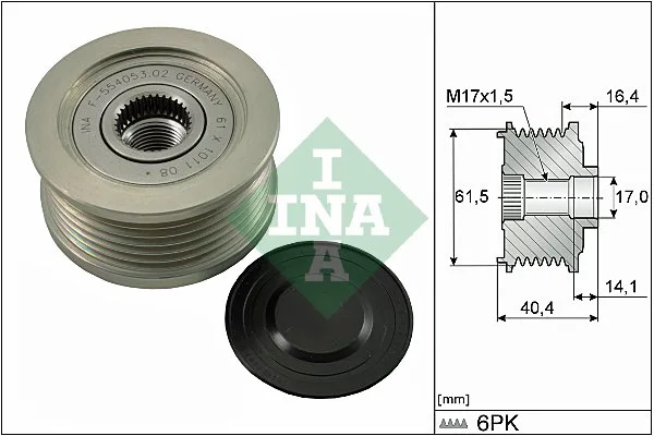535011510 INA - 3.CZĘŚCI ALTERNATORA — zdjęcie 1 z 1