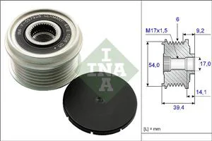 535015110 LUK - 3.CZĘŚCI ALTERNATORA — zdjęcie 1 z 1
