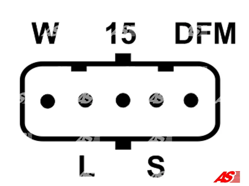 A0727S AS-PL - 1.ALTERNATOR — zdjęcie 3 z 6