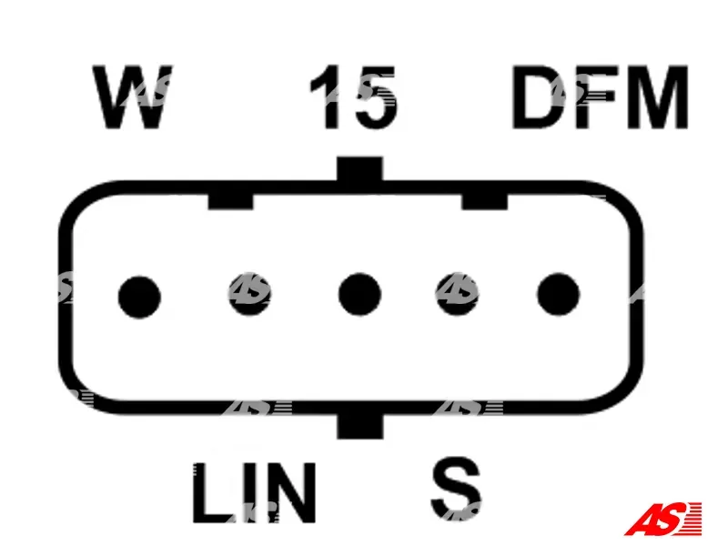 A0728S AS-PL - 1.ALTERNATOR — zdjęcie 2 z 6