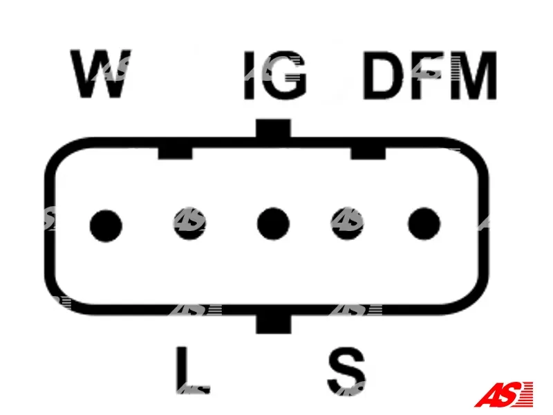 A0798S AS-PL - 1.ALTERNATOR — zdjęcie 2 z 6
