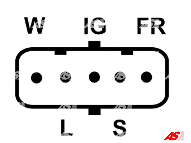 A0799PR AS-PL - 1.ALTERNATOR — zdjęcie 5 z 5