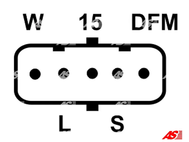 A0824S AS-PL - 1.ALTERNATOR — zdjęcie 2 z 6