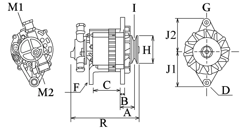 114533 CARGO - 1.ALTERNATOR — zdjęcie 1 z 2