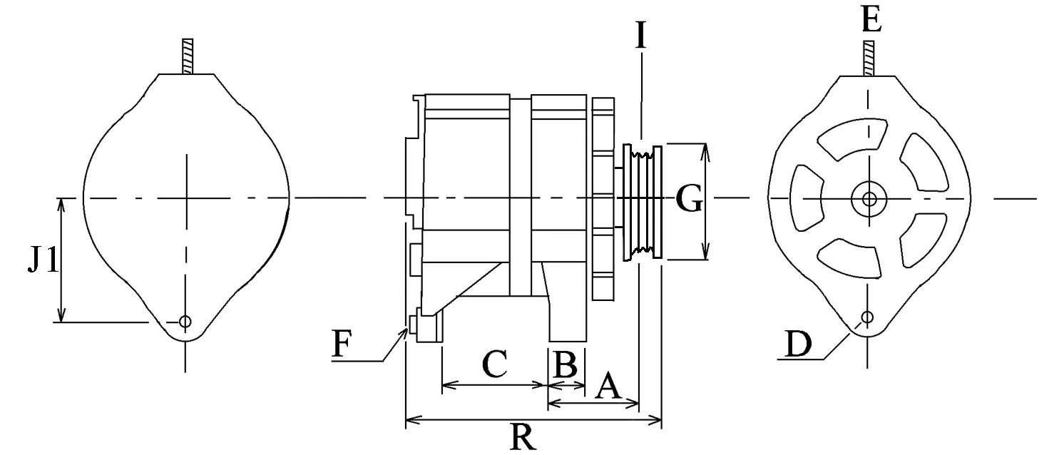 115933 CARGO - 1.ALTERNATOR — zdjęcie 2 z 2