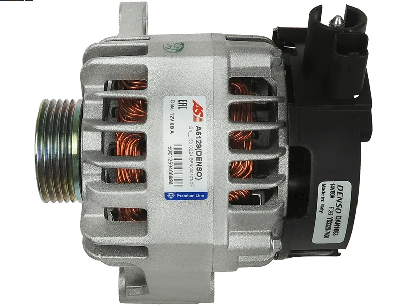 A6129(DENSO) Denso - 1.ALTERNATOR — zdjęcie 2 z 7