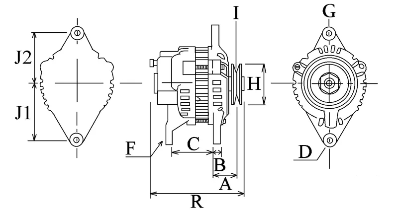 115678 CARGO - 1.ALTERNATOR — zdjęcie 3 z 5