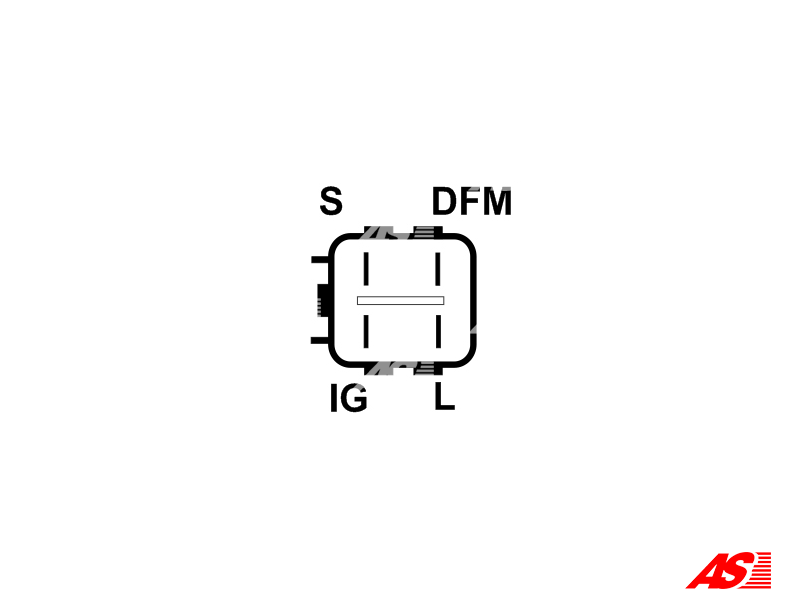 ARE0045S AS-PL - 3.CZĘŚCI ALTERNATORA — zdjęcie 3 z 5