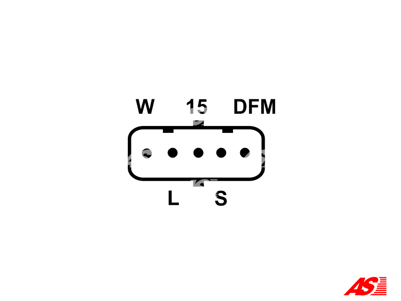ARE0054S AS-PL - 3.CZĘŚCI ALTERNATORA — zdjęcie 3 z 5