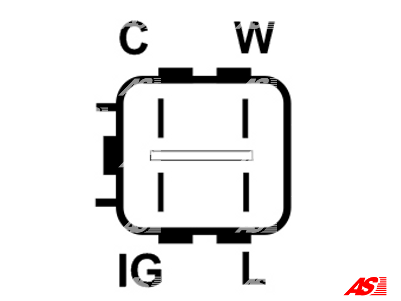 ARE6142S AS-PL - 3.CZĘŚCI ALTERNATORA — zdjęcie 2 z 9