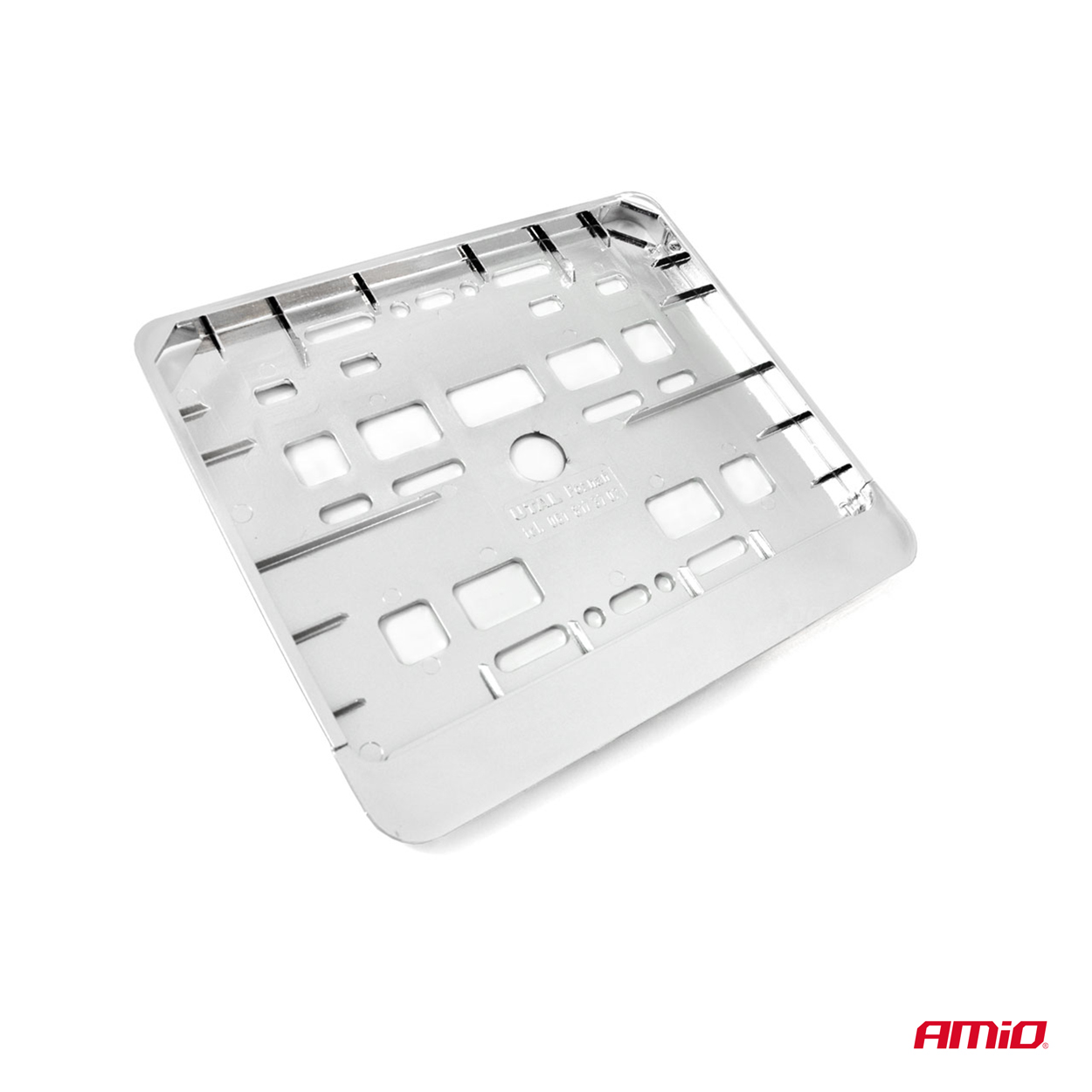 Ramka tablicy rejestracyjnej chrom motor motocykl AMIO-01167