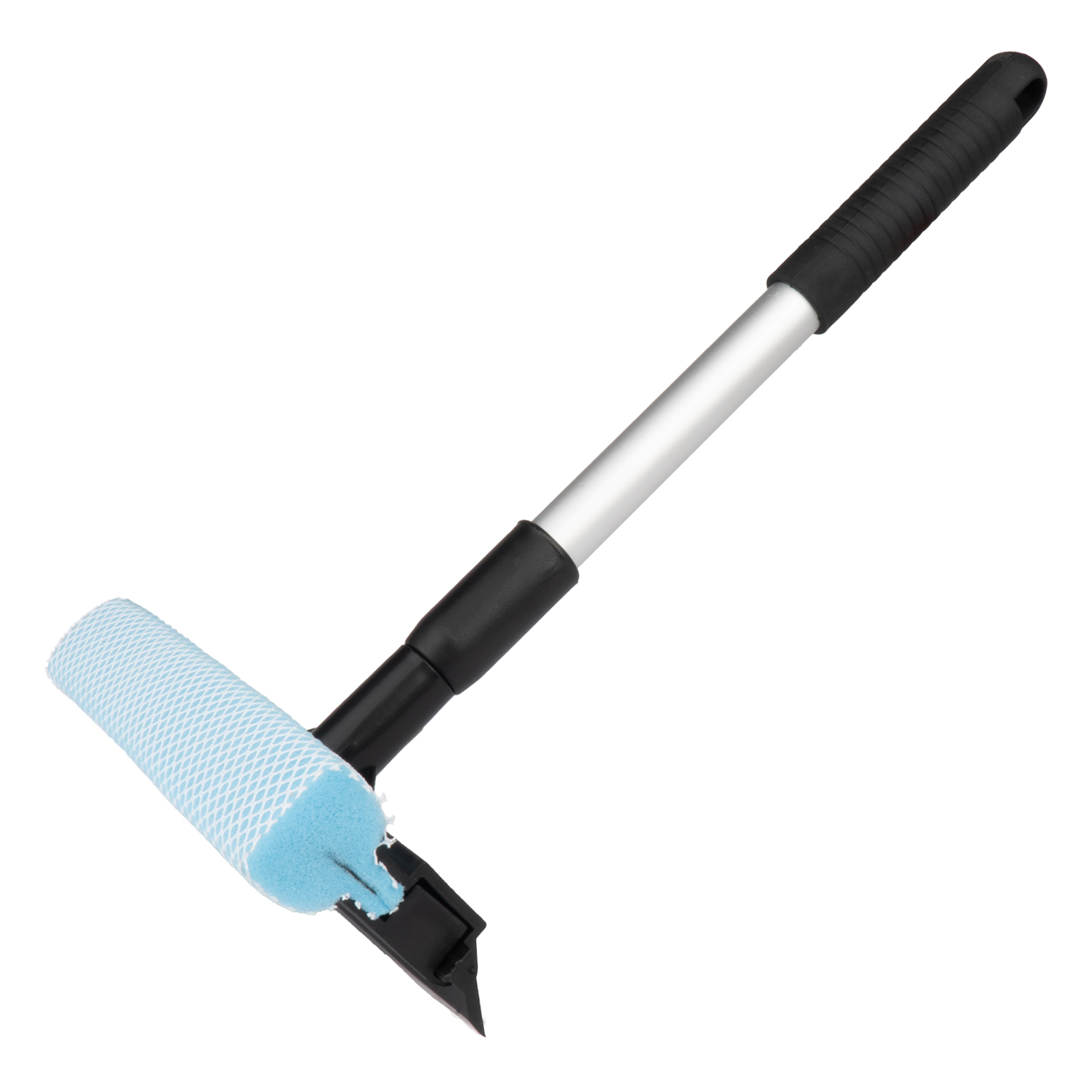 Myjka do szyb okien luster + ściągaczka do wody teleskopowa aluminiowa 35/48 cm