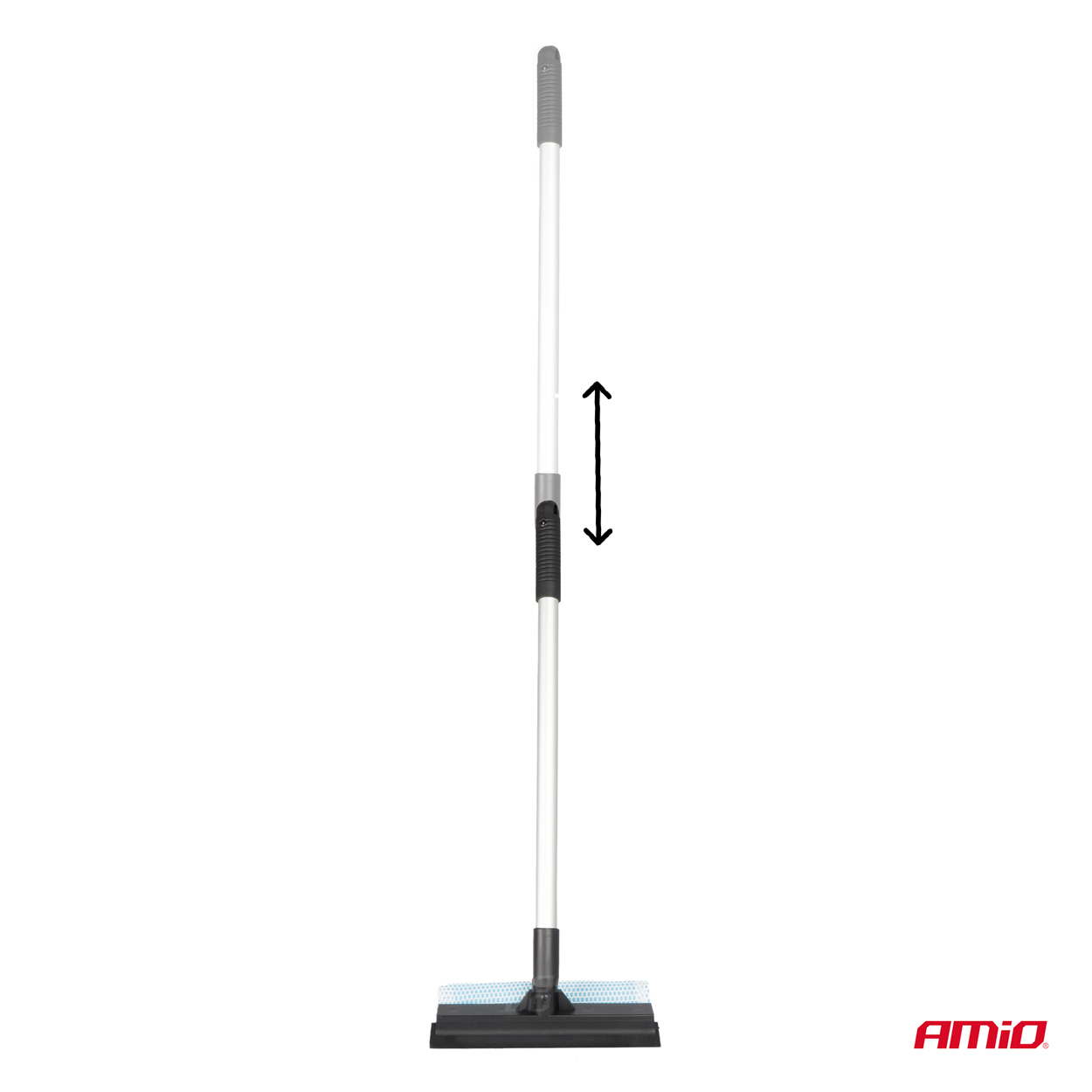 Myjka do szyb okien luster + ściągaczka do wody teleskopowa aluminiowa 59/100 cm