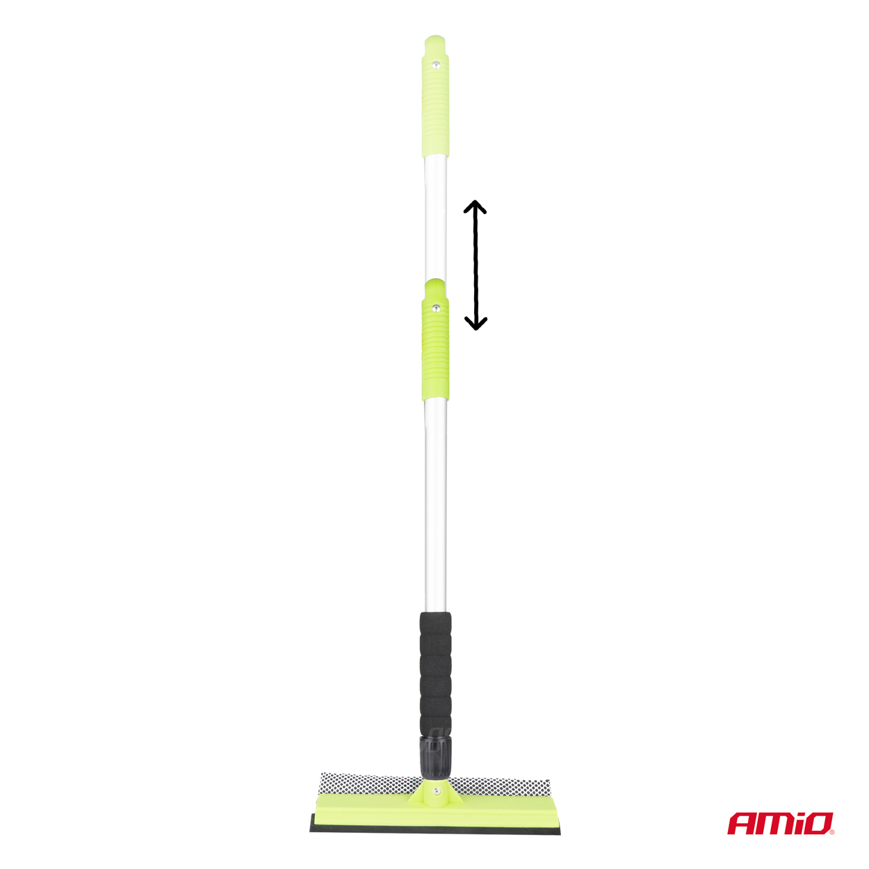 Myjka do szyb okien luster + ściągaczka do wody teleskopowa aluminiowa 55/80 cm